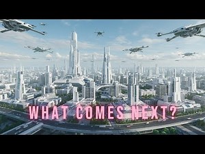 YEAR 2150: The Future City | Flying Cars & Utopian Megacities [4K Cinematic]