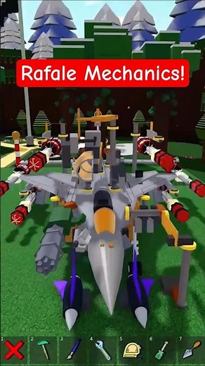 Roblox Build a Boat for Treasure Best? Dassault Rafale Fighter Jet Mechanics Reveal #babft #roblox