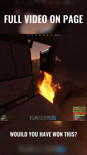 we got SLAMMED #rust