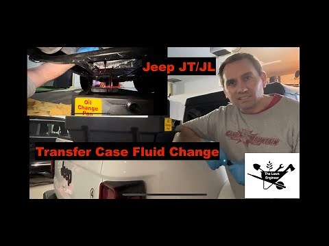 Jeep Gladiator Transfer Case Fluid Change JT
