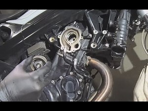 Replacing water pump o-rings in F800R