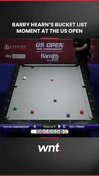 Barry Hearn’s Bucket List Dream at the US Open! 🤩 #nineball #pool
