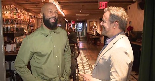 Common on his Broadway debut in "Between Riverside and Crazy"