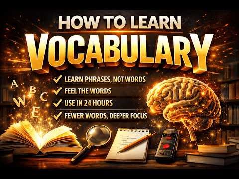 How to learn vocabulary ! This Was Unexpected!!