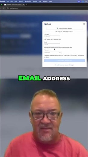 GoKollab: Effortless Sign-Up and Account Creation #shorts