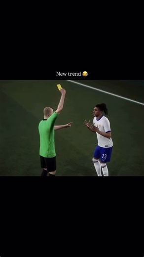 ‎9NIYA_Gaming | القنية 🐰‎ on Instagram: "When the referee gives you a yellow card and you’re like: WHAT foul, bro? 🤣 You only touched the ball, but somehow Konami decided it’s WWE instead of football 😂 Now you’re scared of the red card, angry at the ref, and still losing the match. Stay calm champ… the script always wins in eFootball 2026 😭⚽️ Tell me you’ve lived this moment too! #eFootball2026 #gaming #meme"