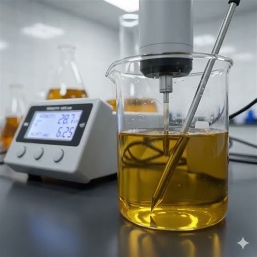 Oil Quality Testing in Laboratory | pH Meter Analysis | Chemical Lab Process Explained