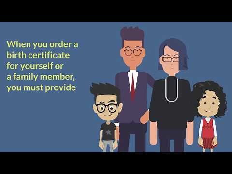 What information do I need to get my birth certificate