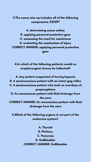 EMT Practice Final Latest Exam Questions and Answers