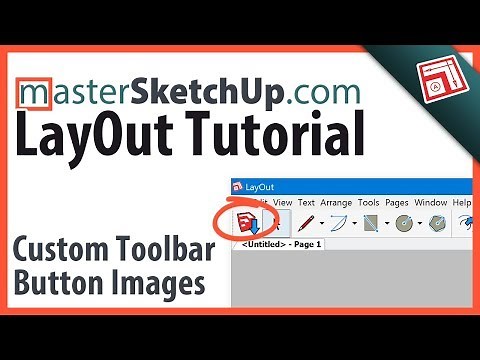 Custom LayOut Toolbar Button Images