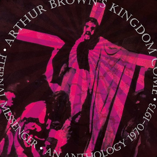 Proudly presenting the release of a new boxed set featuring all of the albums recorded by the legendary Arthur Brown & KINGDOM COME issued between October 1971 and April 1973. ´Eternal Messenger – An Anthology´features the albums “GALACTIC ZOO DOSSIER”, “KINGDOM COME” and “JOURNEY”, along with the archive disc “JAM – THE FIRST SESSIONS 1970” and “AT THE BBC 1971-1972” a twelve track CD featuring sessions recorded for the BBC, nine tracks of which are previously unreleased. Pre-order now: http://
