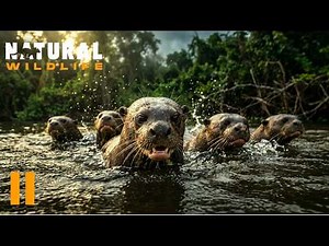 Giant Otters: BRUTAL Pack Hunters | Amazon Wildlife Documentary