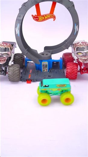 Toy Diecast Monster Jam Hot Wheels Monster Trucks✨ #shorts #review #satisfying