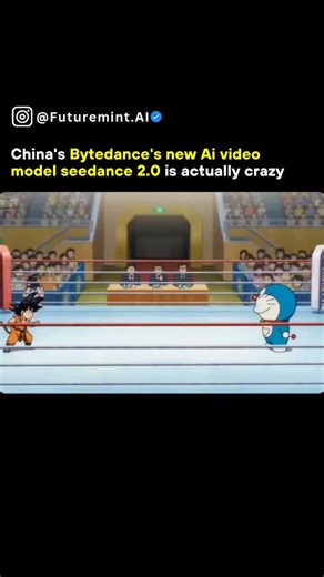Ai | ainews | aitools | futurmint.ai on Instagram: "Seedance 2.0, ByteDance’s latest AI video model from the team behind TikTok and CapCut, is already triggering massive reactions across the creative world. The system can generate full 1080p videos from simple prompts, images, or audio — delivering consistent characters, smooth physics, multi-shot storytelling, and even the ability to swap actors or backgrounds inside a scene. Creators are calling it a breakthrough for visual storytelling, point