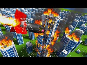 Testing Every NUCLEAR Bomb in a Frutiger Aero City – GMod!