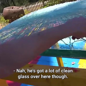 582K views · 14K reactions | Heavy SOLID Brass Cube vs Bulletproof Glass. | How Ridiculous | Facebook