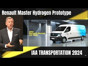 Renault Master H2 Tech Hydrogen Prototype at IAA TRANSPORTATION 2024