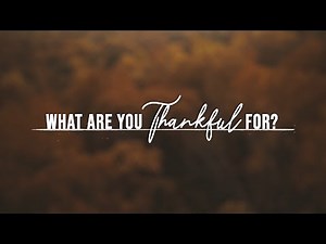 Thankful For: Free Mini Movie