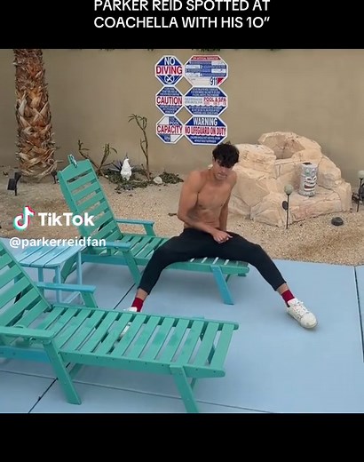 Parker Reid Spotted at Coachella with 10-inch Camera