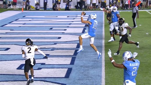 4 minutes of Drake Maye Carolina Football highlights 🍿🔥 | ACC Network