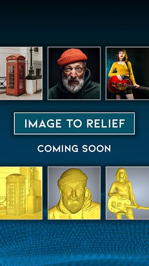 1.8K views · 17 reactions | Upload any photo and turn it into a relief, ready to carve or print in seconds. Image to Relief is coming to all Carveco products on September 1st. Learn more at carv.eco/ai #CarvecoAI #ComingSoon #3DModelling #ReliefCreation | Carveco | Facebook