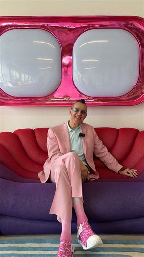 KARE Design on Instagram: "Quick-question design interview😱⚡️ A series of rapid-fire questions with @karim_rashid_official, offering an unfiltered look into his creative mindset, habits and approach to design.🤫"