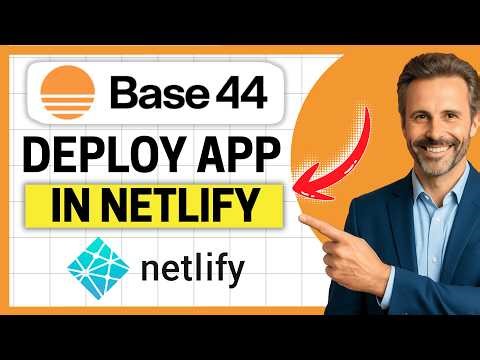 How To Deploy a Base44 App in Netlify [Easy Guide]