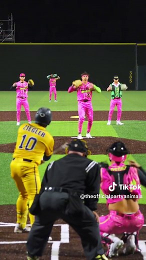 Exciting Baseball Players Dance Party Moments
