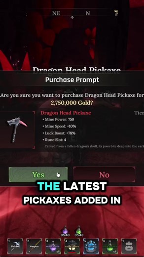 How to unlock DragonHead Pickaxe in The Forge Roblox #theforge #theforgeroblox #theforgeupdate #forgeupdate #update