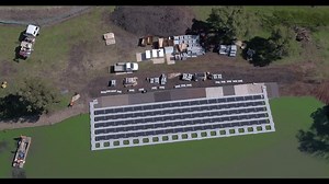 9.8K views · 305 reactions | Australia's biggest floating solar farm under construction in Lismore, part-funded by community investors. The future has arrived! | Lismore City Council | Facebook