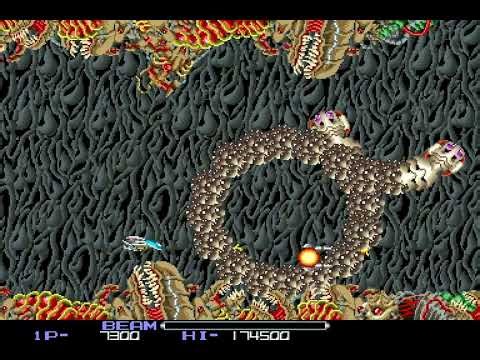 R-Type (Arcade) - Intro / Attract Mode