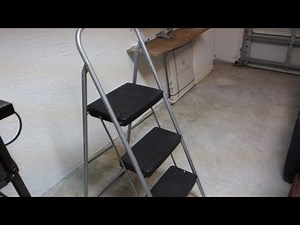 Cosco 3-Step Folding Step Stool Ladder (11408PBL1E): Review