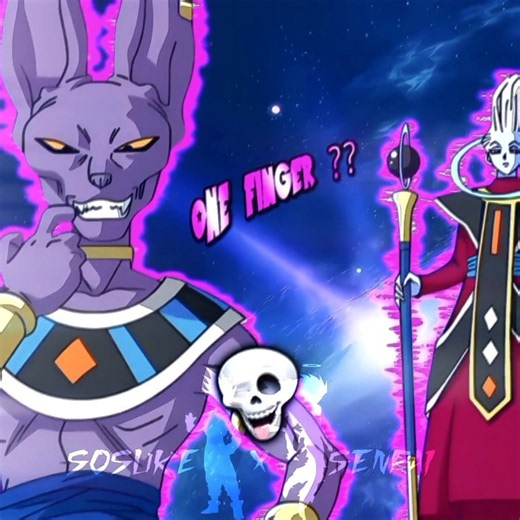 BEERUS DESTROYS PLANET WITH ONE FINGER 💀☠️ || DRAGON BALL AURA MOMENTS - 2 🗿🍷