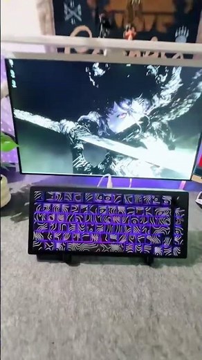 RGB power. Topographic keycaps. Every keystroke lights up. It's MonsGeek M1 V5 Topographic.
