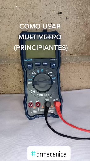 Cómo usar un multímetro para principiantes