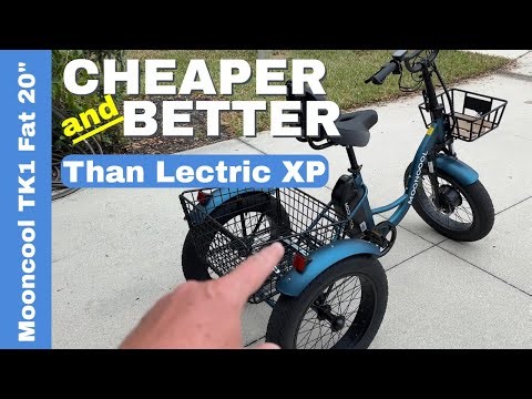 A Better eTrike!! Mooncool TK1 Fat 20" | Cheaper Than Lectric XP Trike