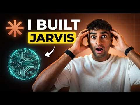 I Built My Own JARVIS with Claude Code (It Runs Everything)