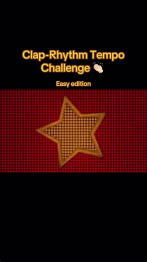 Laverne Ong Lok Oon | Try this! Clap-Rhythm Tempo Challenge! Easy edition #clap #claponbeat #tempochallenge #easyedition | Instagram