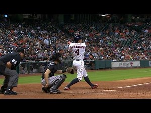 COL@HOU: Springer hits two home runs vs. Rockies