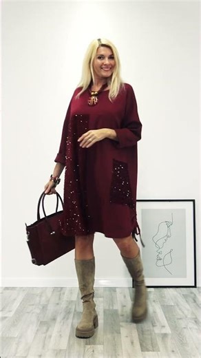 Sukienka Oppidolucanoa – nowoczesna elegancja z nutą blasku! 💖🌹💕