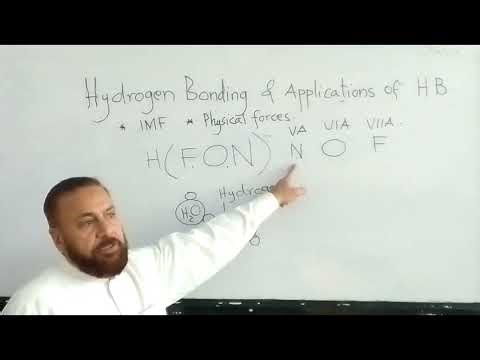 Hydrogen Bonding Explained l Definition, Types and Daily life Applications l Grade 9 Chemistry