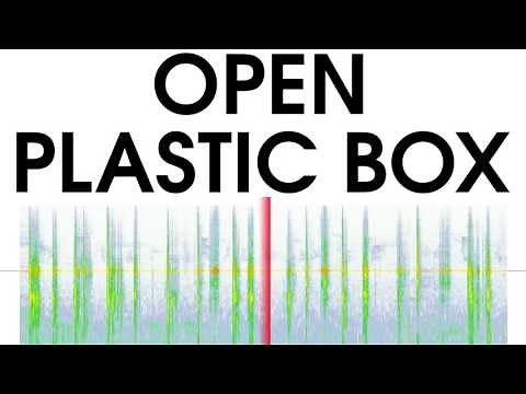 Open Plastic Box Sound Effect
