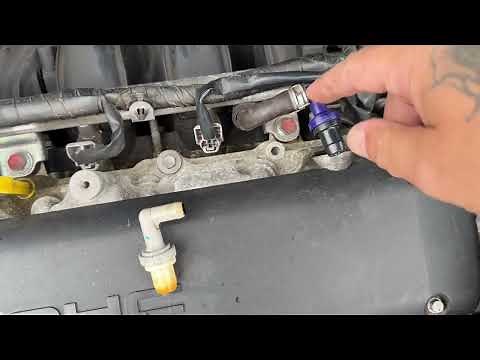 Suzuki Swift PCV Valve Replacement. Engine Noisy Shaking Vibration Crank Pressure Valve. Easy Fix.