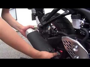YZF R25 マフラー交換