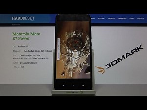 Motorola Moto E7 Power - 3DMark Sling Shot Extreme Test & Score