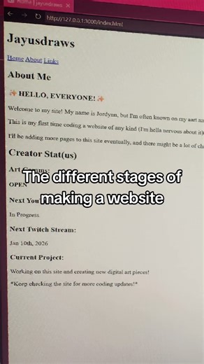 The Different Stages of Making a Website #coding #codinglife