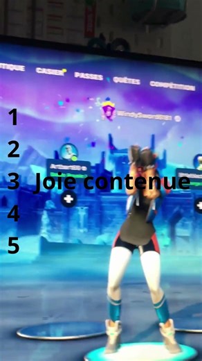 Top 5 de mes danses FORTNITE préférées #danse #fortnite #gaming #trend #pourtoi #unchained #viral