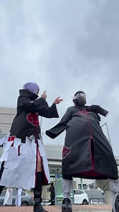 오비토 코스프레 변신 — 아카츠키 오비토와 코난 스타일