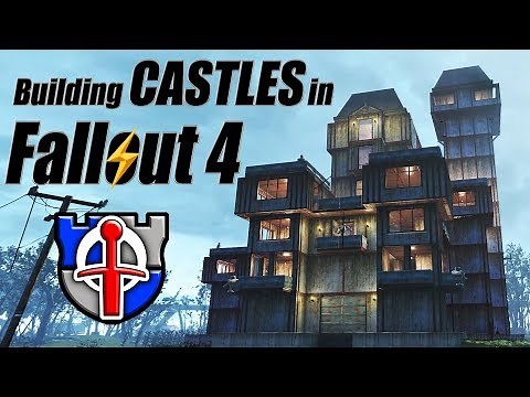 Building MEGA CASTLES in Fallout 4