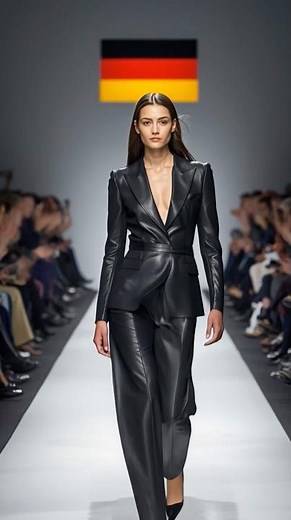 Models AI: Modern Precision – Germany’s Futuristic Fashion Elegance 🇩🇪✨#shorts #short